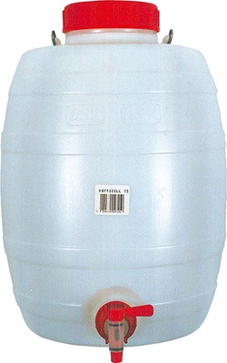 Bidon Plastico ref 97 con Grifo 25 Litros