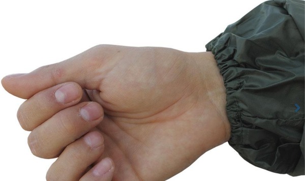 Chaqueta de agua Color Verde XXL