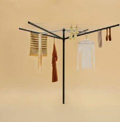 Tendedero Rotary Topspinner 4 Brazos 50 Metros Antracita