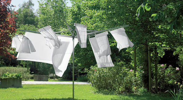 Tendedero Rotary Lift-O-Matic 4 Brazos 50 Metros Metallic Gray