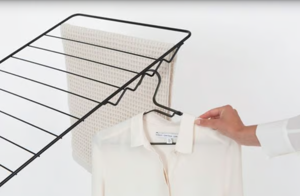 Tendedero Hangon con Alas 25m Negro  - Con Accesorio para Calcetines