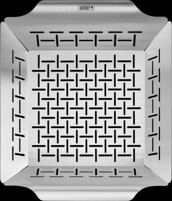 Cesta para Verduras deluxe - Modelo grande, de Acero inoxidable