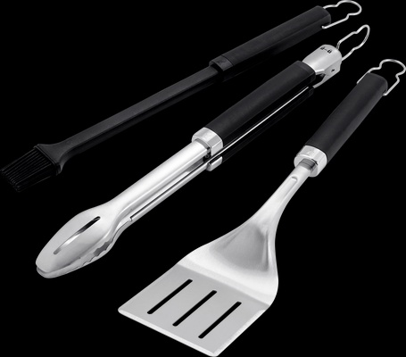 Juego de Pinzas, Espatula y Pincel de precision