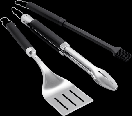 Juego de Pinzas, Espatula y Pincel de precision