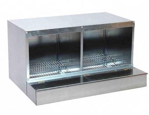 Ponedero Metalico 2 Departamentos