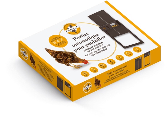 Puerta Automatica para Gallinas Chicka