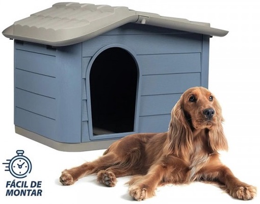 Caseta Desmontable Princess Azul para Perros
