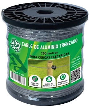 Cable de Aluminio Trenzado 1,8 mm 200 Metros