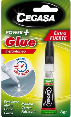 Pegamento Instantaneo Power+ Cegasa 3 gr