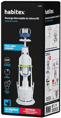 Descarga Cisterna Habitex Wc Universal Interrumpible