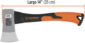 Hacha Cazador Truper Mango Fibra 35 cm 
