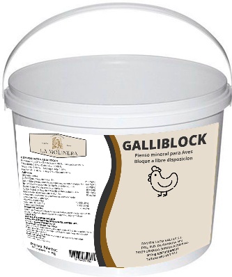 Bloque Mineral Gallinas GalliBlock 4 kg