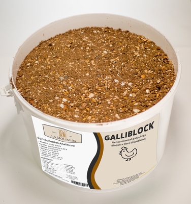 Bloque Mineral Gallinas GalliBlock 4 kg