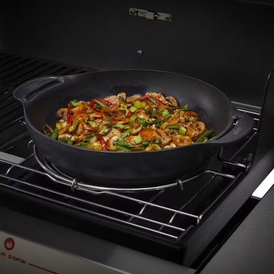 Wok y Vaporera Weber Crafted