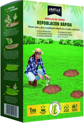Semilla Cesped Repoblacion Rapida 5 Kg