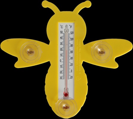 Termometro de Abeja para Ventana