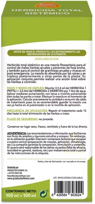 Herbicida Total Sistemico Duopack 100+100 ml