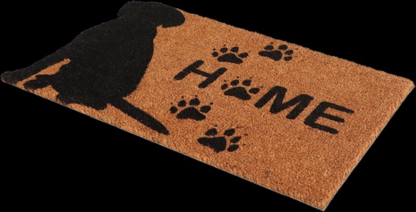 Felpudo Estampado Perro Fibra de Coco