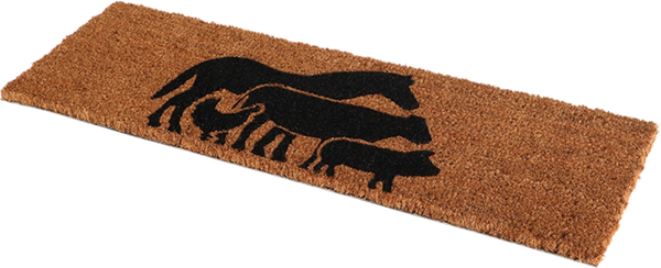 Felpudo Animales de Granja Fibra de Coco