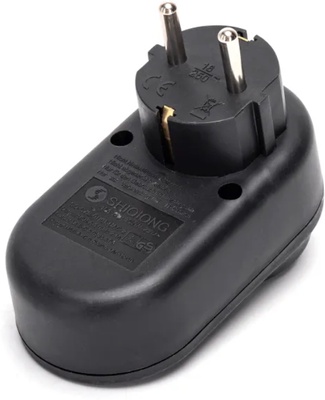 Enchufe Conversion Aleman 16A Negro