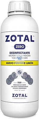 Zotal Zero Desinfectante 500 Ml Limon