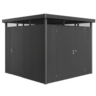 Puerta Adicional Gris Oscuro Para Caseta Puerta Adicional Gris Oscuro Para Caseta