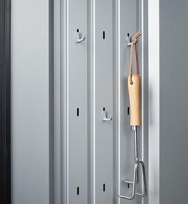 Armario Terraza Romeo L Plata 132 x 87 x 140