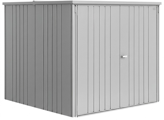 Armario Metalico Plata 156 x 155 x 184 Large Armario Metalico Plata 156 x 155 x 184 Large