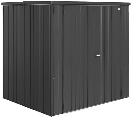 Armario Metalico Gris Oscuro 192 x 155 x 184 Large Armario Metalico Gris Oscuro 192 x 155 x 184 Large