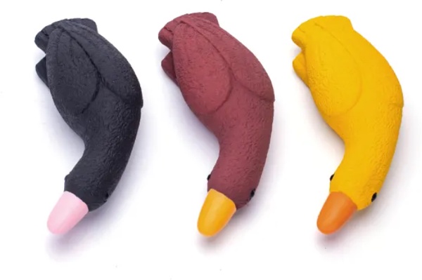 Juguete Pato Latex con Sonido para Perros Colores Surtidos