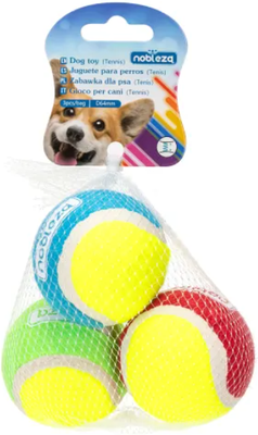 Juguete Pelota Tenis Elastica para Gatos