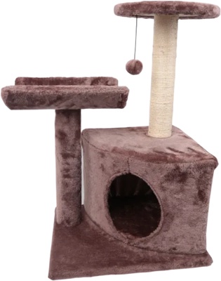 Arbol Rascador Marron para Gatos