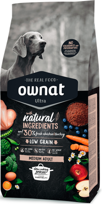 Pienso Perros Ownat Ultra Medium Adult 12 kg