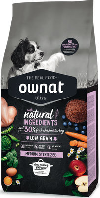 Pienso Perros Ownat Ultra Medium Sterilized 12 kg
