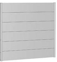 Pantalla Privacidad 90x200 Plata Metalica