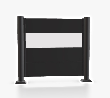 Pantalla Privacidad Con Panel 135x100