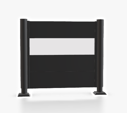 Pantalla Privacidad Con Panel 180x100