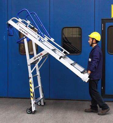 Escalera Telefly Profesional Telescopica Alum. 4 Pelda�os