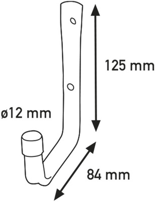 Gancho Colgador Multiuso Modelo 104