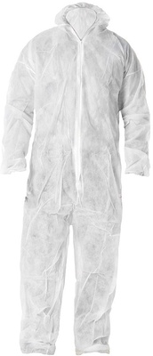 Buzo Monouso Polipropileno Blanco