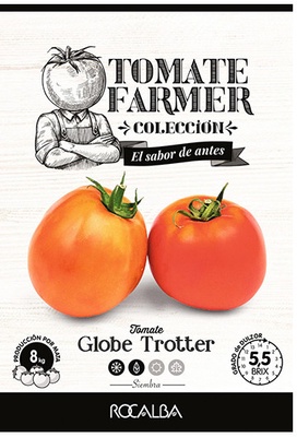 Semilla Tomate Farmer Globe Trotter