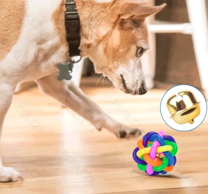 Juguete Pelota con Cascabel Perros M