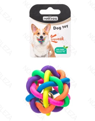 Juguete Pelota con Cascabel Perros M