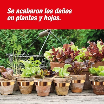 Cinta de Cobre Adhesiva Anti caracoles y Babosas 3cm x 5m