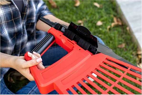 Rastrillo de Jardin 3 en 1 Desmontable 174 cm - Recoge Hojas Ajustable