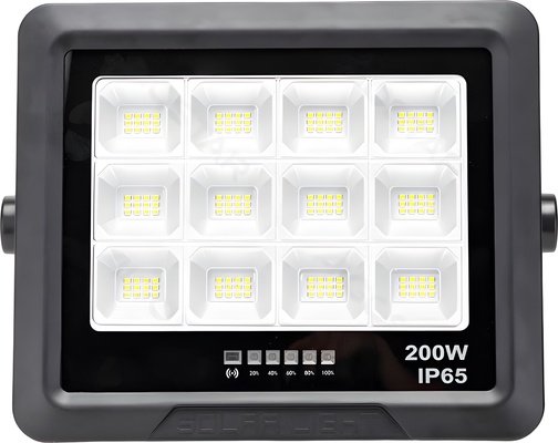 Foco LED con Panel Solar 200w 6500k