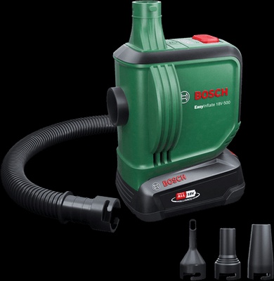 Bomba Aire Bosch Easy Inflate 18V-500 con Bateria 2,0 Ah y Cargador