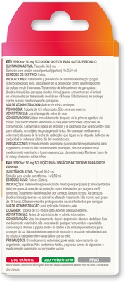 Beaphar FIPROtec Pipeta Antiparasitaria Gatos