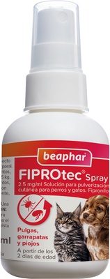 Beaphar FIPROtec Spray Antiparasitario Perros Gatos 100ml