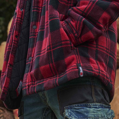 Chaqueta Sobrecamisa Willow Rojo U-Power Talla M